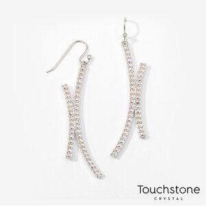 Touchstone Crystal Ahead of the Curve Earrings